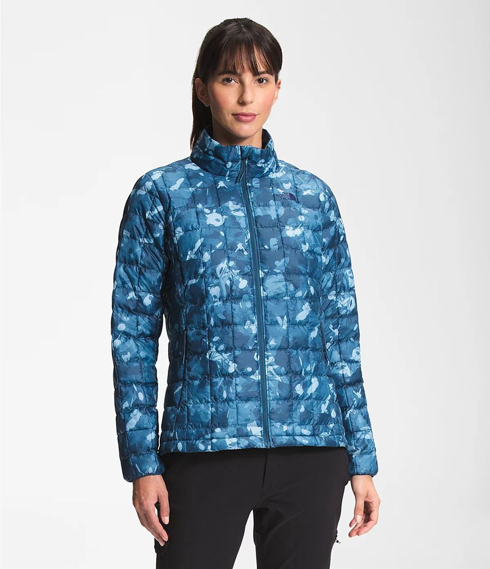 The North Face Printed Thermoball Eco 2.0 Isolierte Jacken Damen - Blau CH-152XIGH